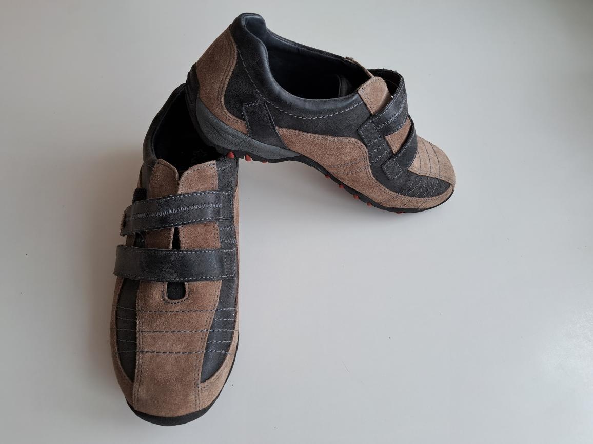 polobotky na suchý zip velikost 40