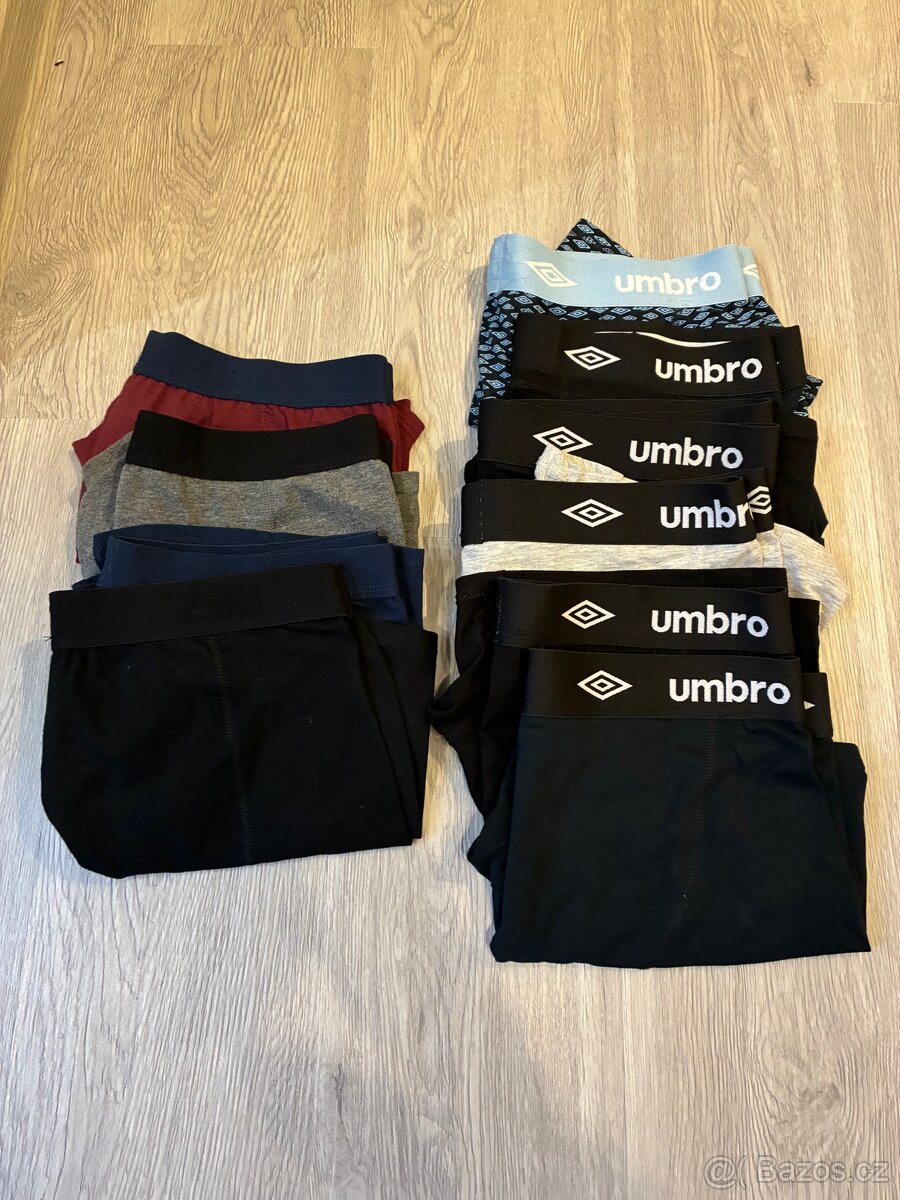 Panské boxerky Umbro a Ziki