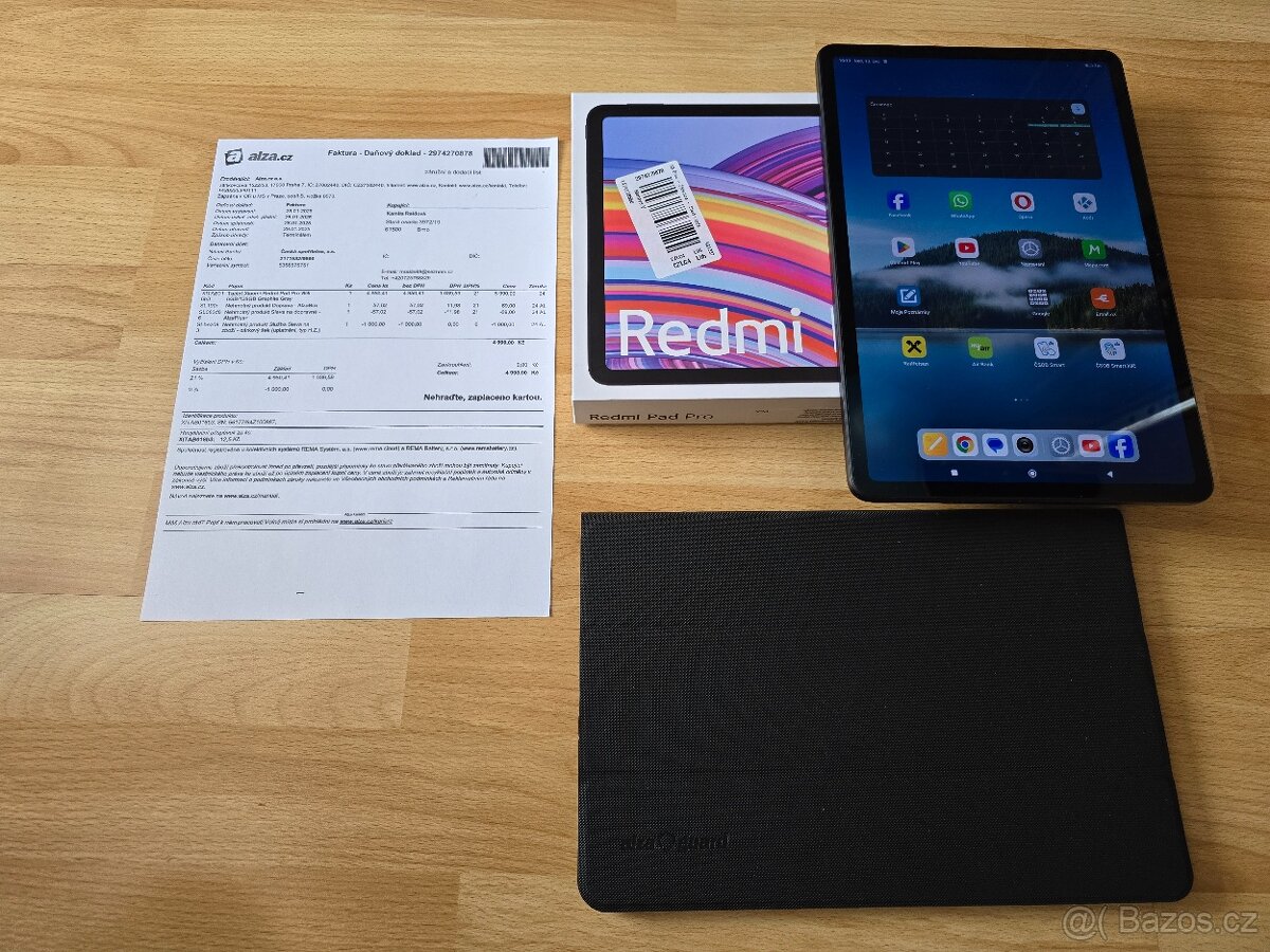Tablet Xiaomi Redmi Pad Pro Wifi 6GB/128GB záruka