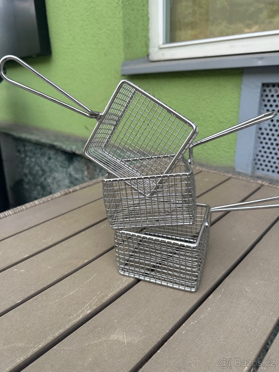 Servírovací košíčky na hranolky