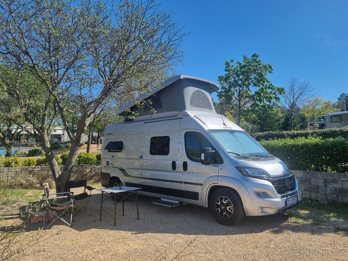 OBYTNÝ AUTOMOBIL HYMER FREE 602 AUTOMAT 160PS