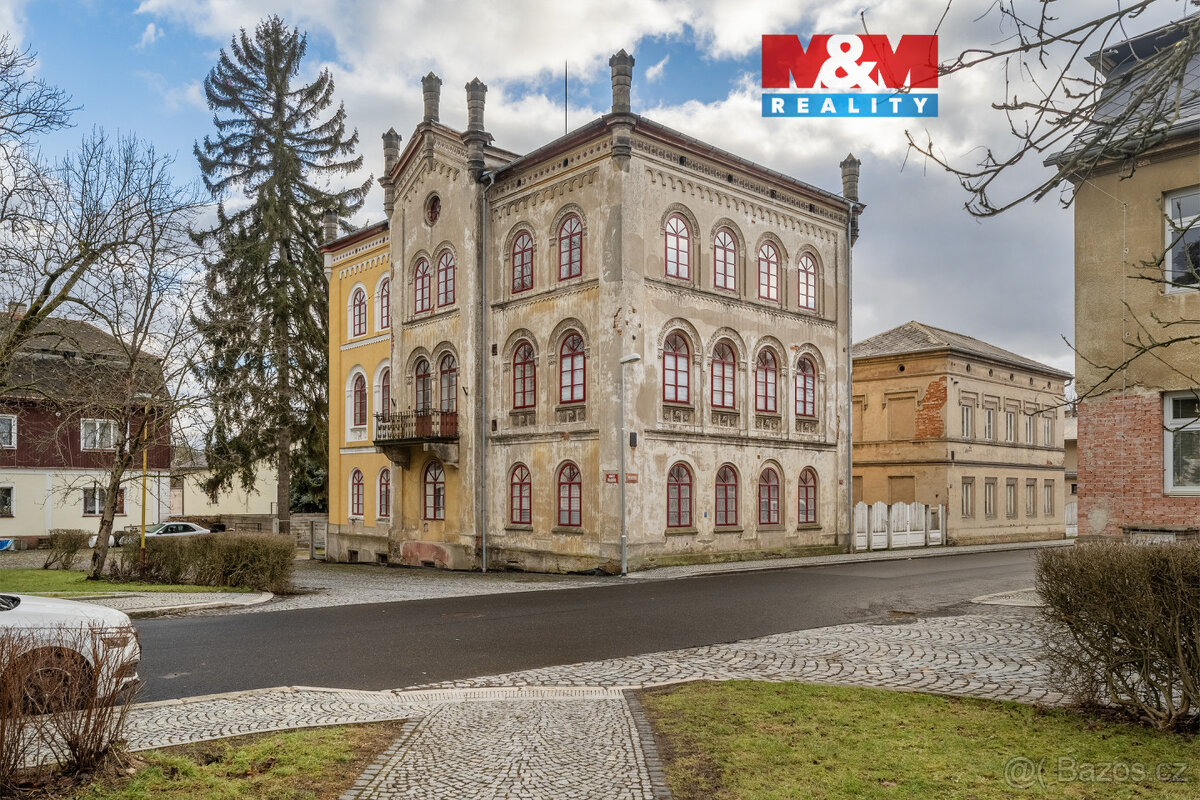 Prodej nájemního domu, 612 m², Nový Bor, ul. Palackého