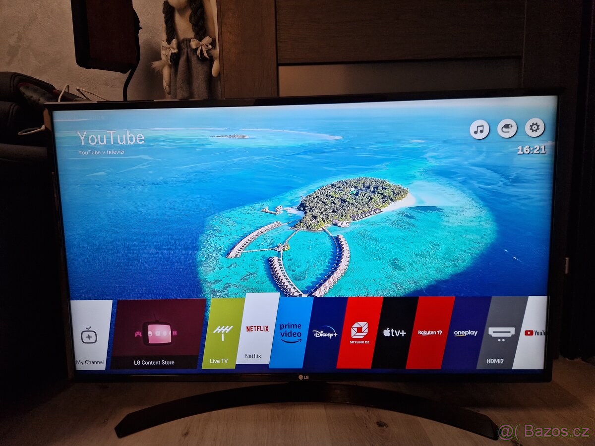 4K UltraHD Smart Tv LG 43UJ634V