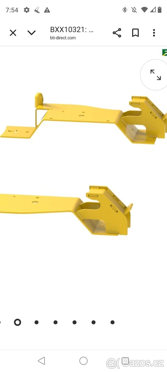 Koupím nástavec pro nájezd žacího ústrojí John Deere