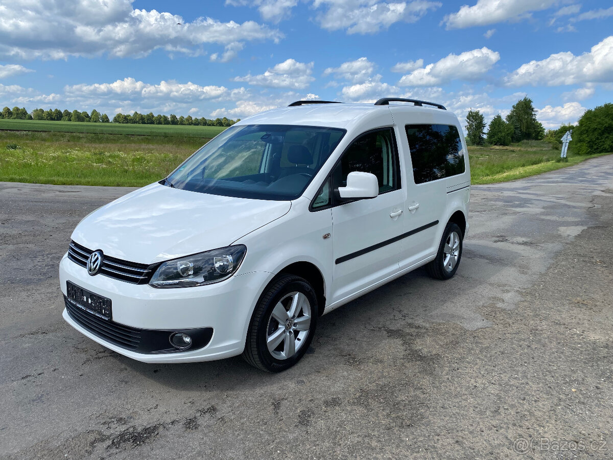 VW Caddy 2.0 TDI 103kw CR,2.maj,serviska,nové rozvody.