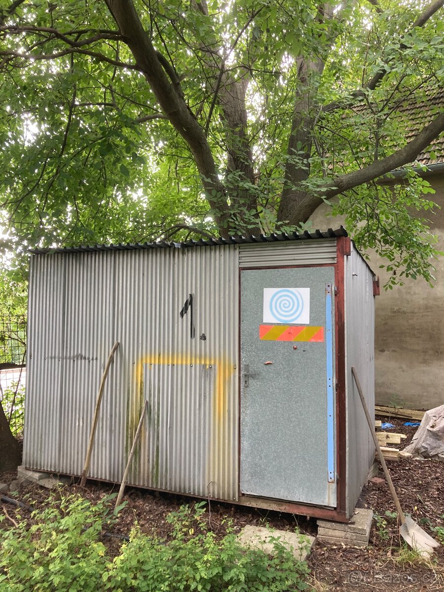 Stavební buňka - garáž 2x3 m