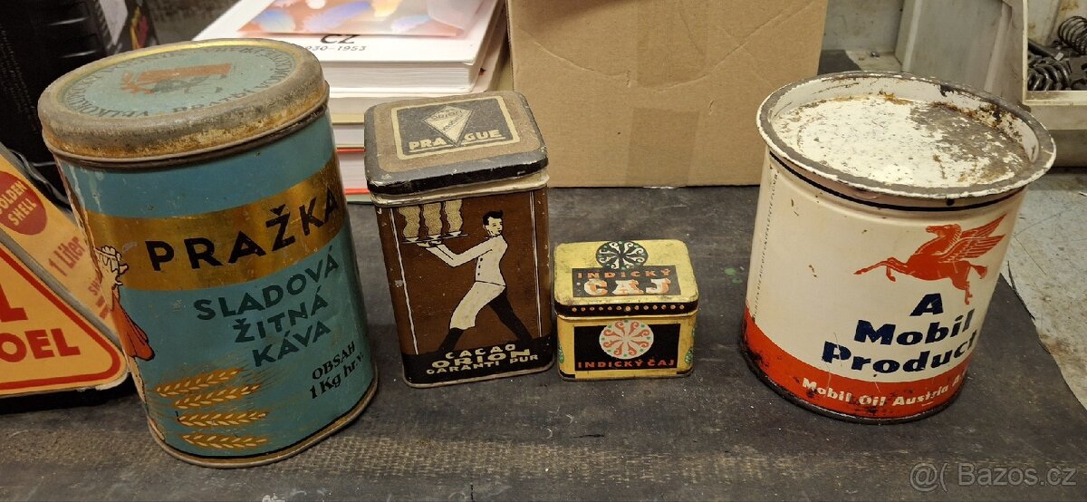 Stare plechovky