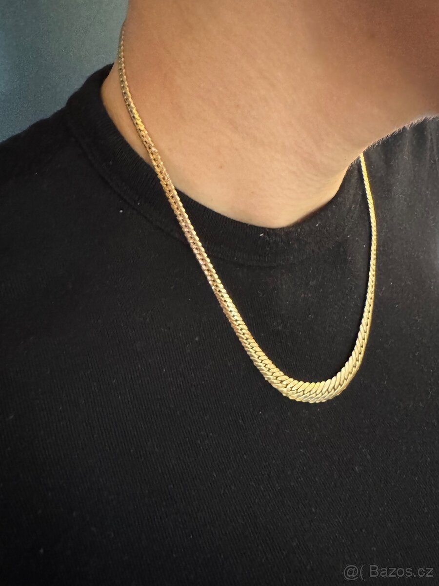 Zlatý dámský řetízek