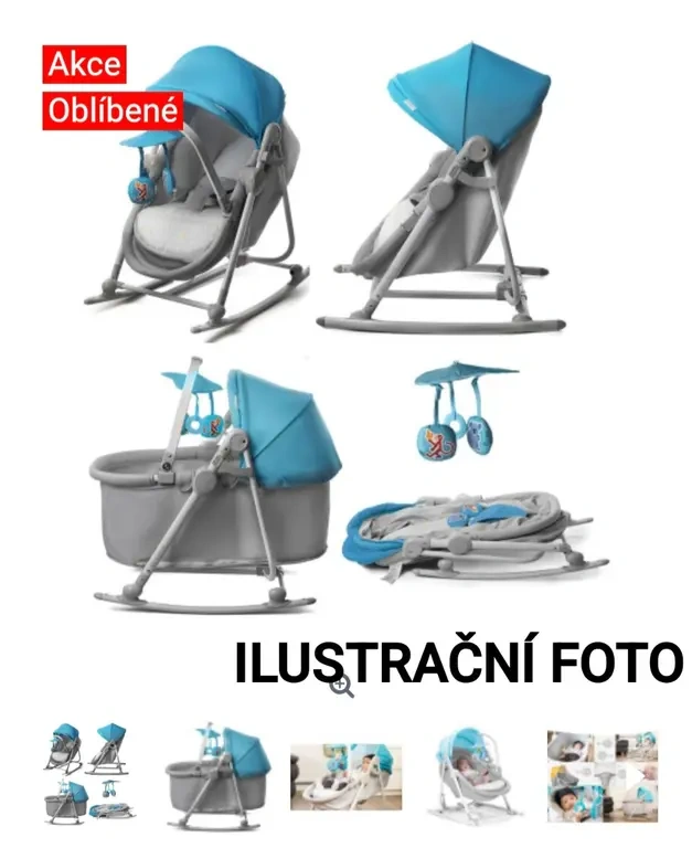 Lehátko 5v1 Kinderkraft