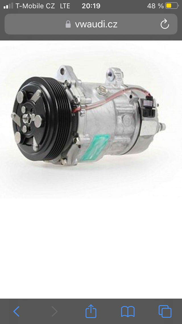 VW T4 klimakompresor originalni funkcni, rele 140