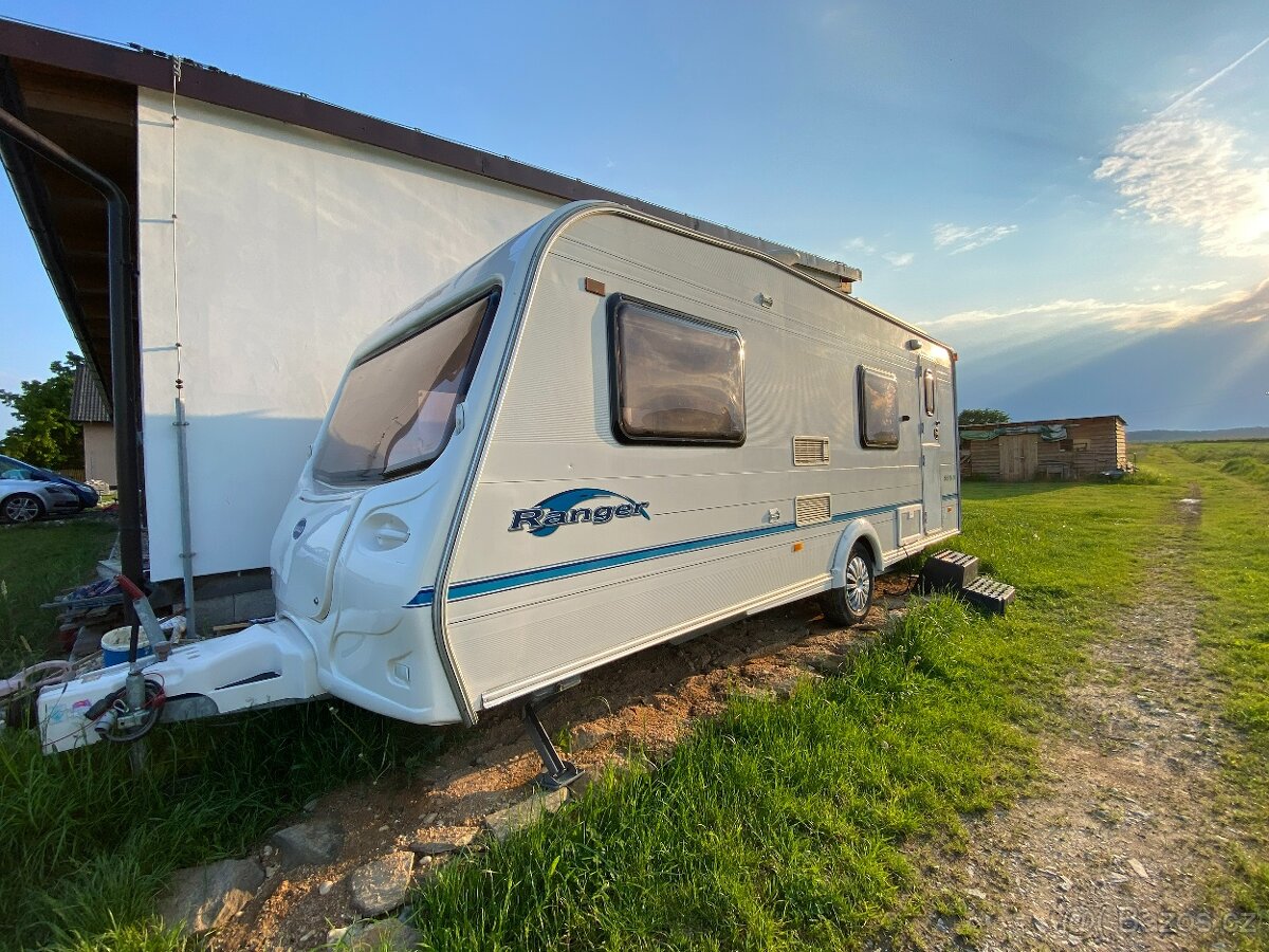 Prodám obytný přívěs Bailey Ranger 550/6 (2006) – 6 lůžek