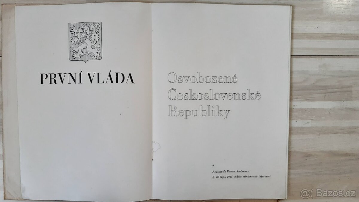 První vláda osvobozené Českoslov. republiky 1945