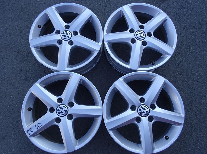 Alu disky  origo Volkswagen, 16", 5x112, ET 50, šíře 6J
