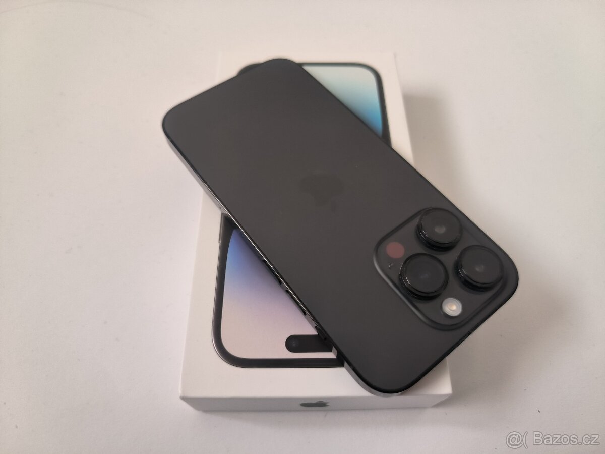 apple iphone 14 PRO 256gb Space Black / Batéria 100%