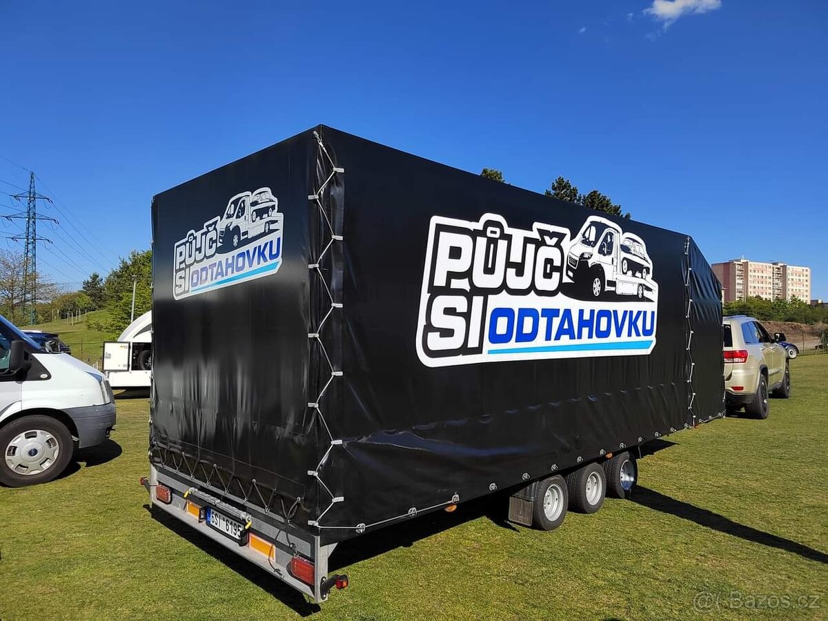 Krytý autopřepravník do 3500kg půjčím/pronajmu