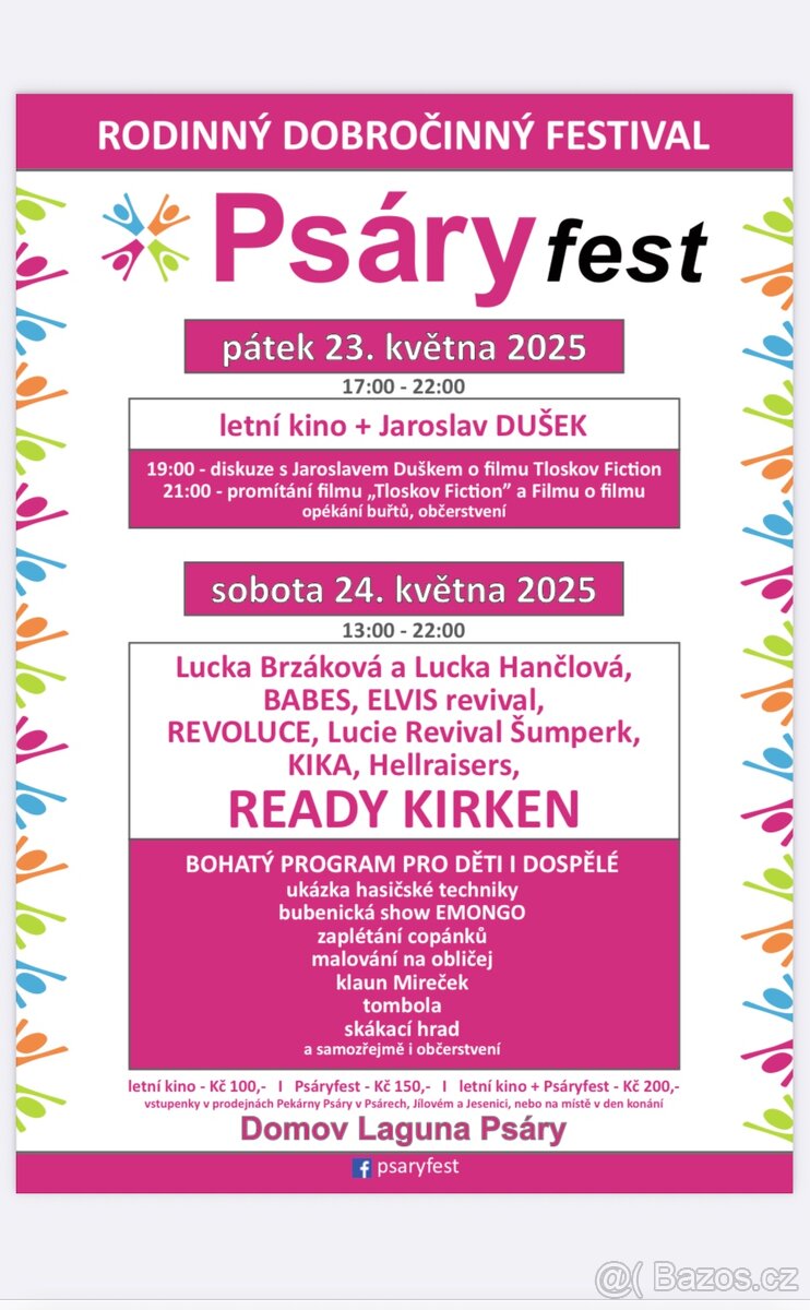 Hledáme stážistu - pomoc se zajištěním festivalu