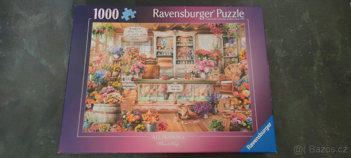 Ravensburger 1000ks Puzzle Flower Shop (květinářství)