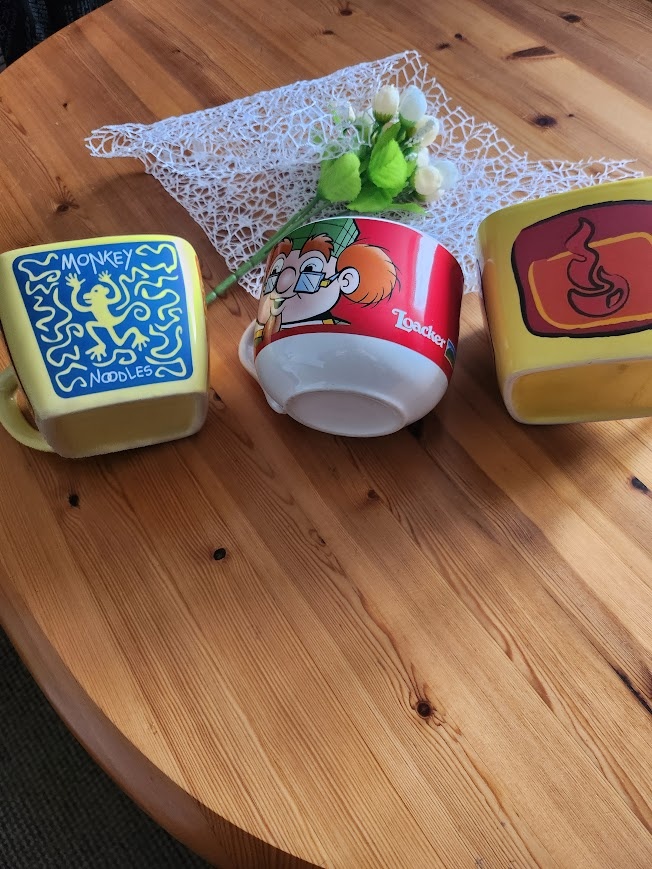 3x 0,5l hrnek na použití nebo na cokoli