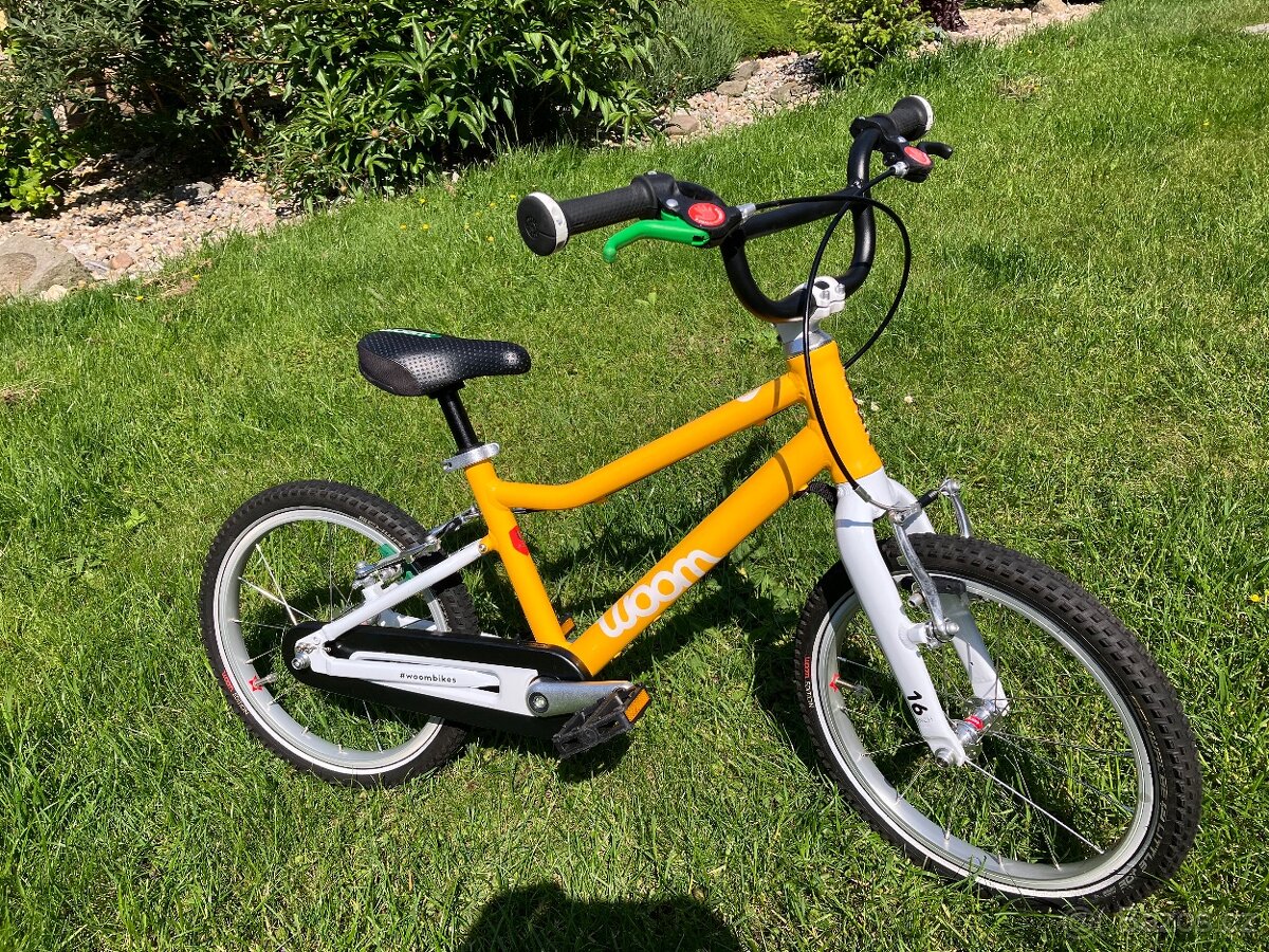 Dětské kolo Woom 3 "16" - žluté