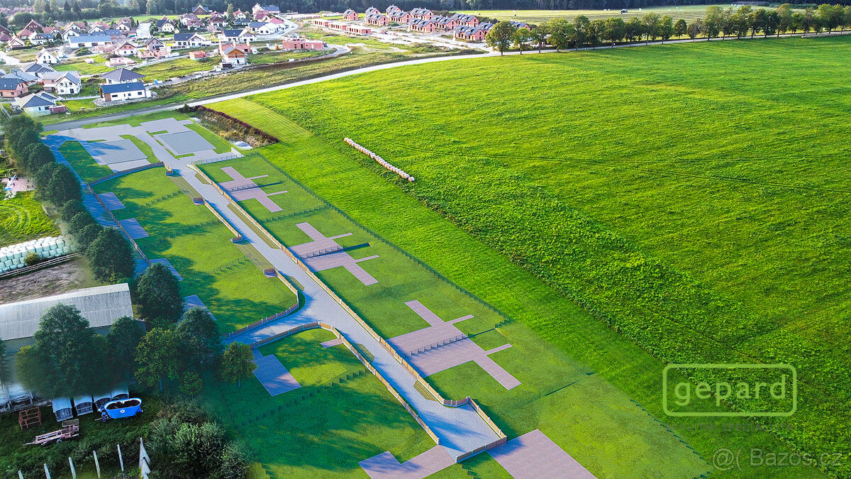 Stavební pozemek Lipno - Frymburk