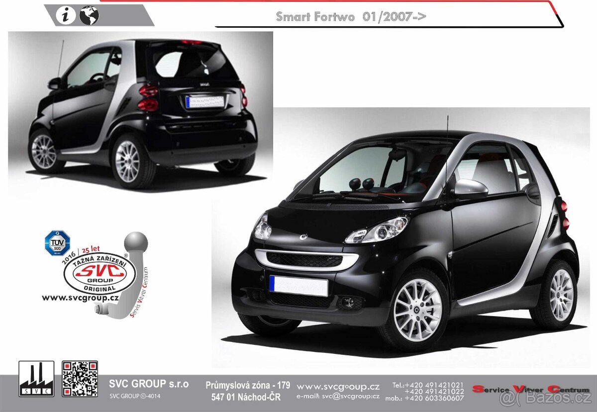 Smart Fortwo tažné