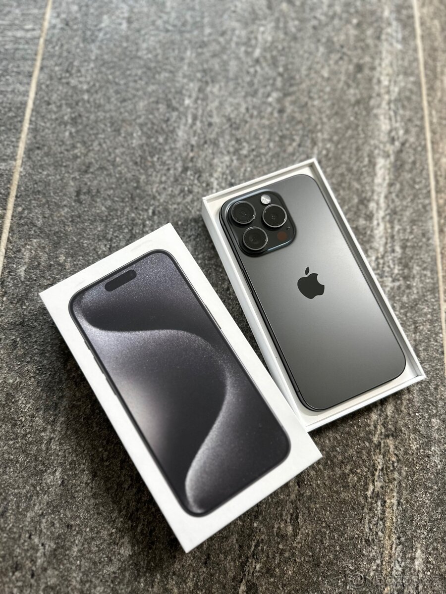 iPhone 15 Pro 128GB - v ZÁRUCE