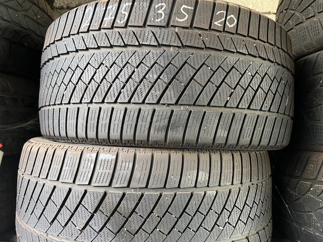 Prodám pneu 275,35R20 102W Continentál zimní 2 ks
