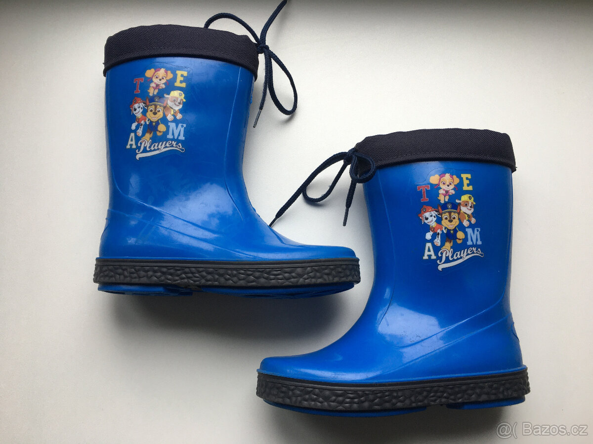 Holínky gumáky 29 Paw Patrol Tlapková patrola