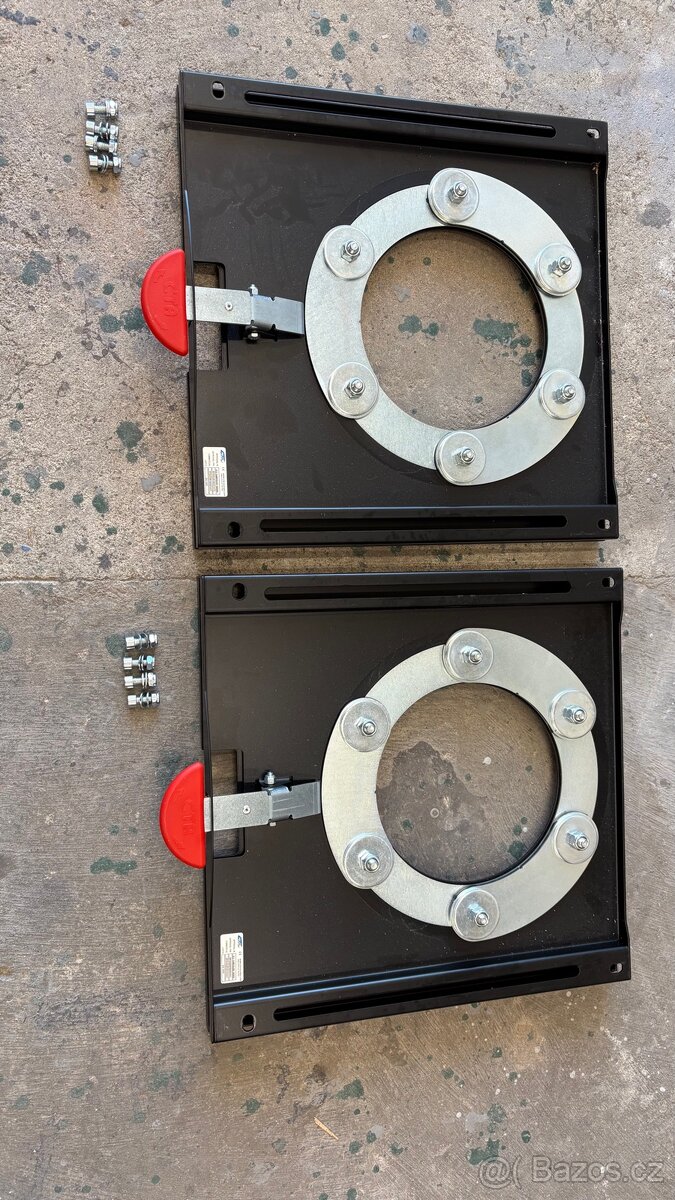 Otočná konzole pro přední sedačky do VW T5/T6/T6.1