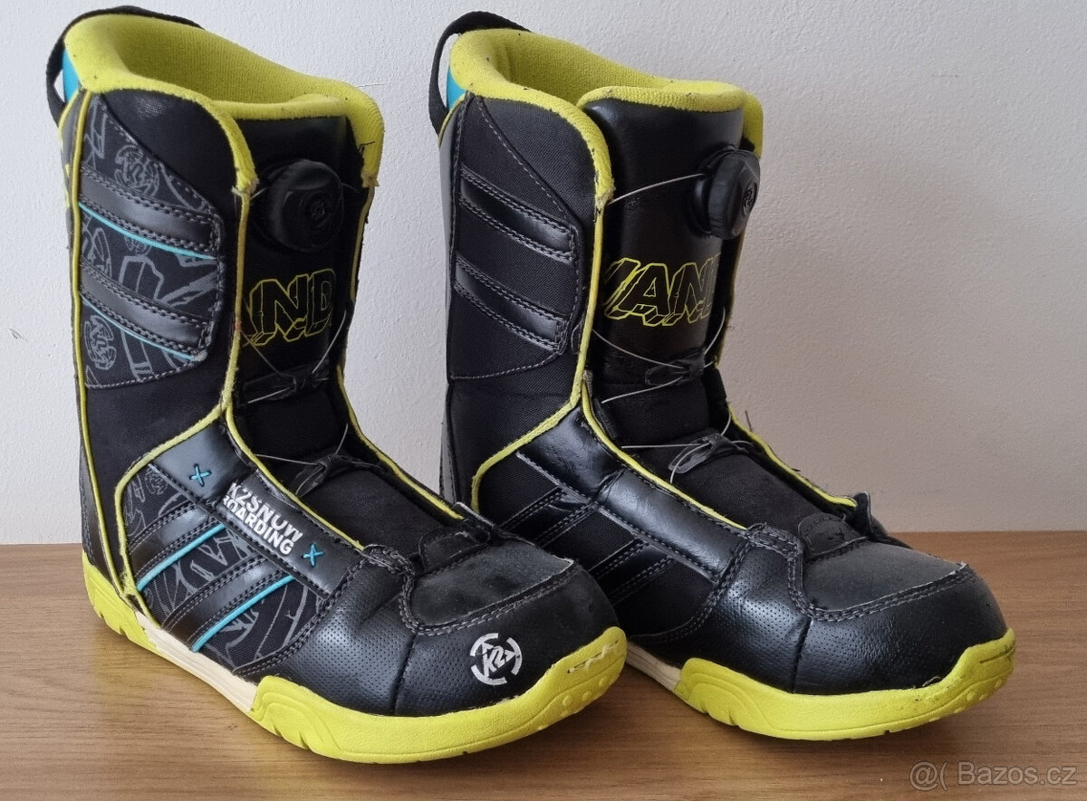 Snowboardové boty, model Vandal K2, vel.38, 24cm.