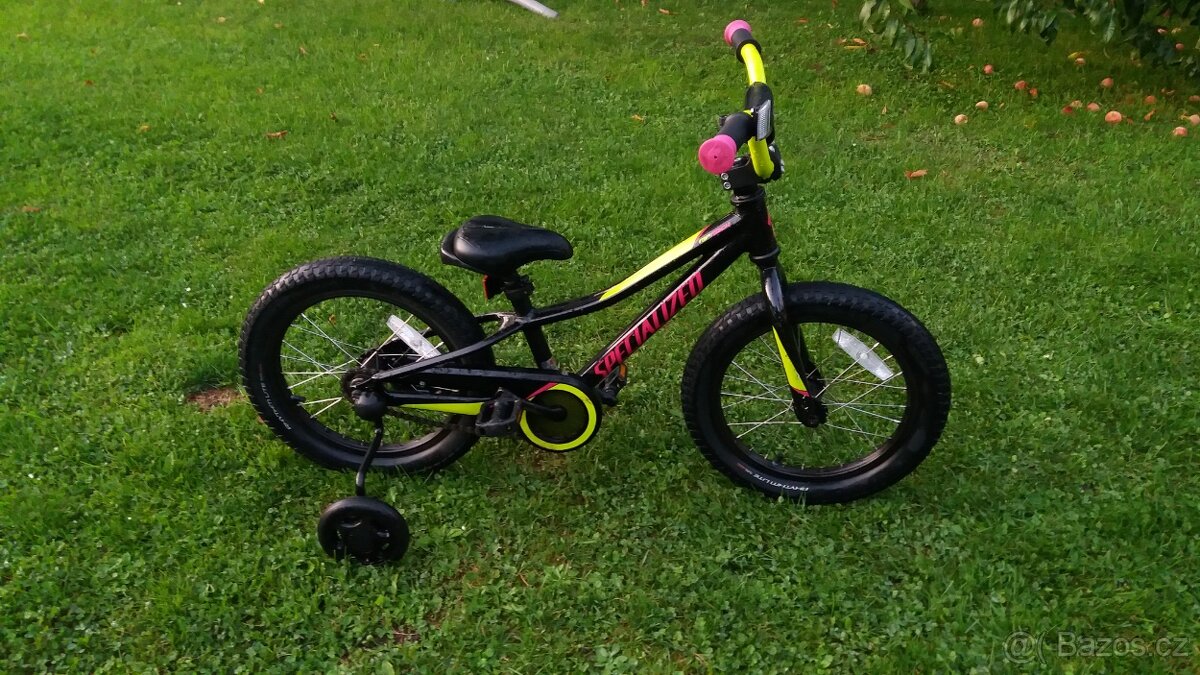 Lehké kolo Specialized Riprock 16" můžu POSLAT Alu rám pro