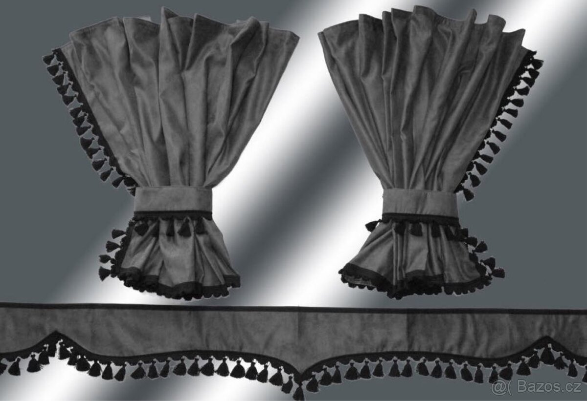 Záclonky+bordura do kamionu