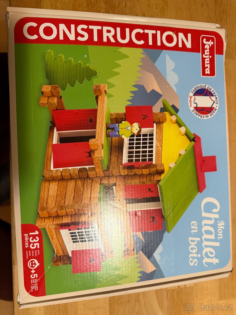 Dřevěná stavebnice Construction Jeujura My little house 135