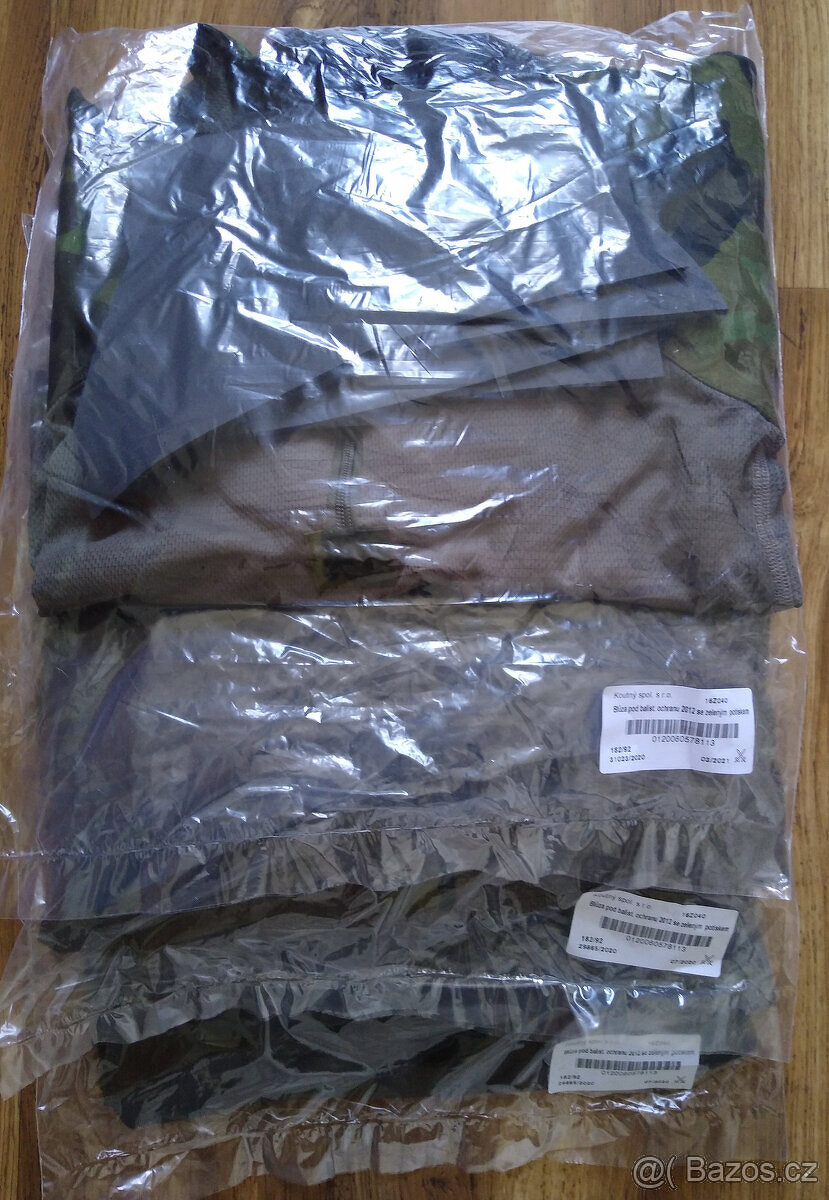 Blůza pod balistickou ochranu UBACS AČR 182/92 (2 ks))