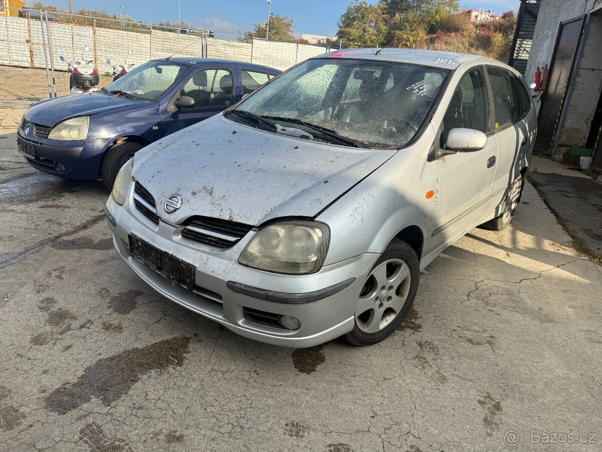 Náhradní díly - Nissan Alemera Tino 1.8i 85kW r.v. 2003