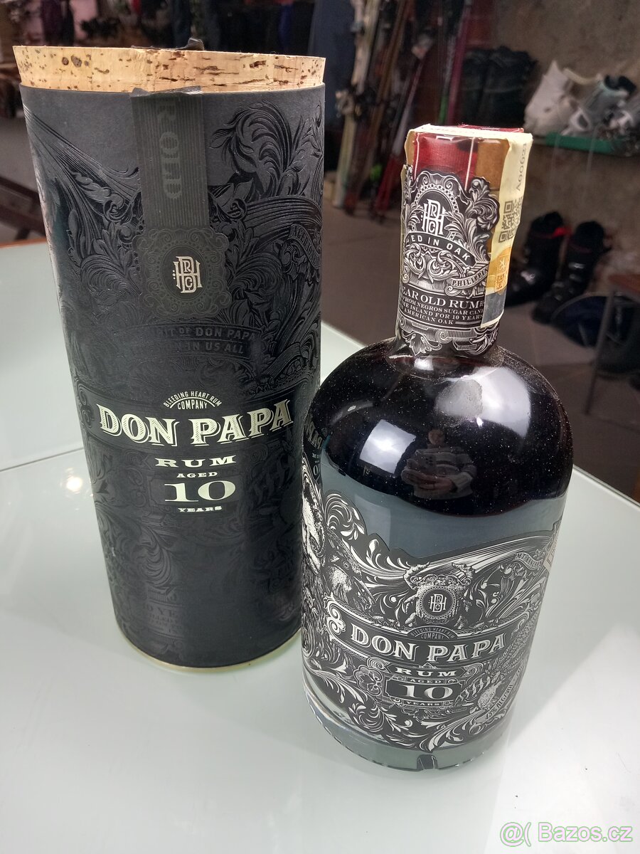 Don Papa 10y 43% 0,7 l (tuba)