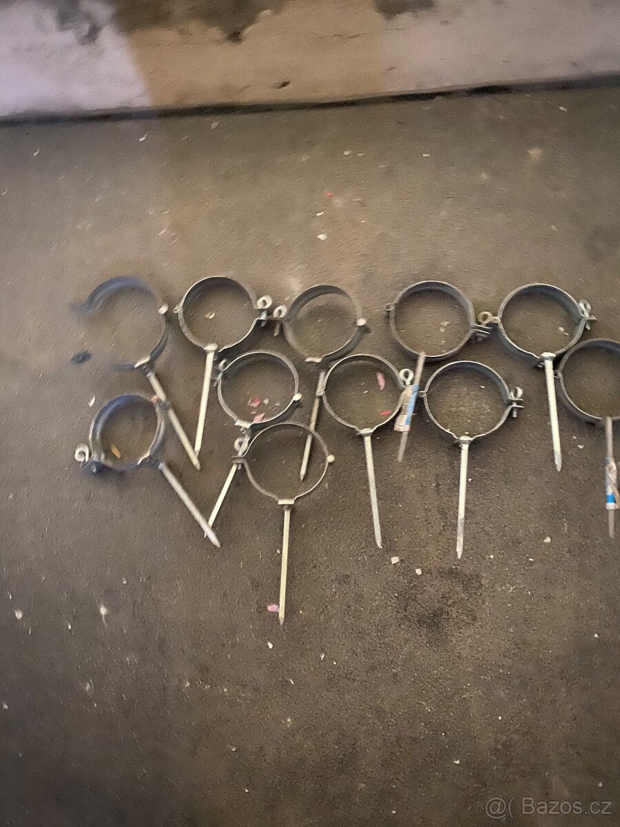 Objimky na okapové roury průměr 100mm a kolena