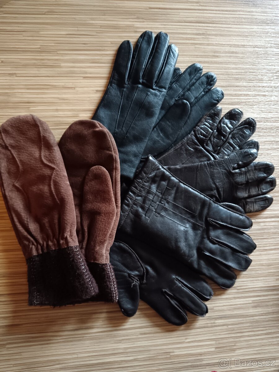 Kožené rukavice