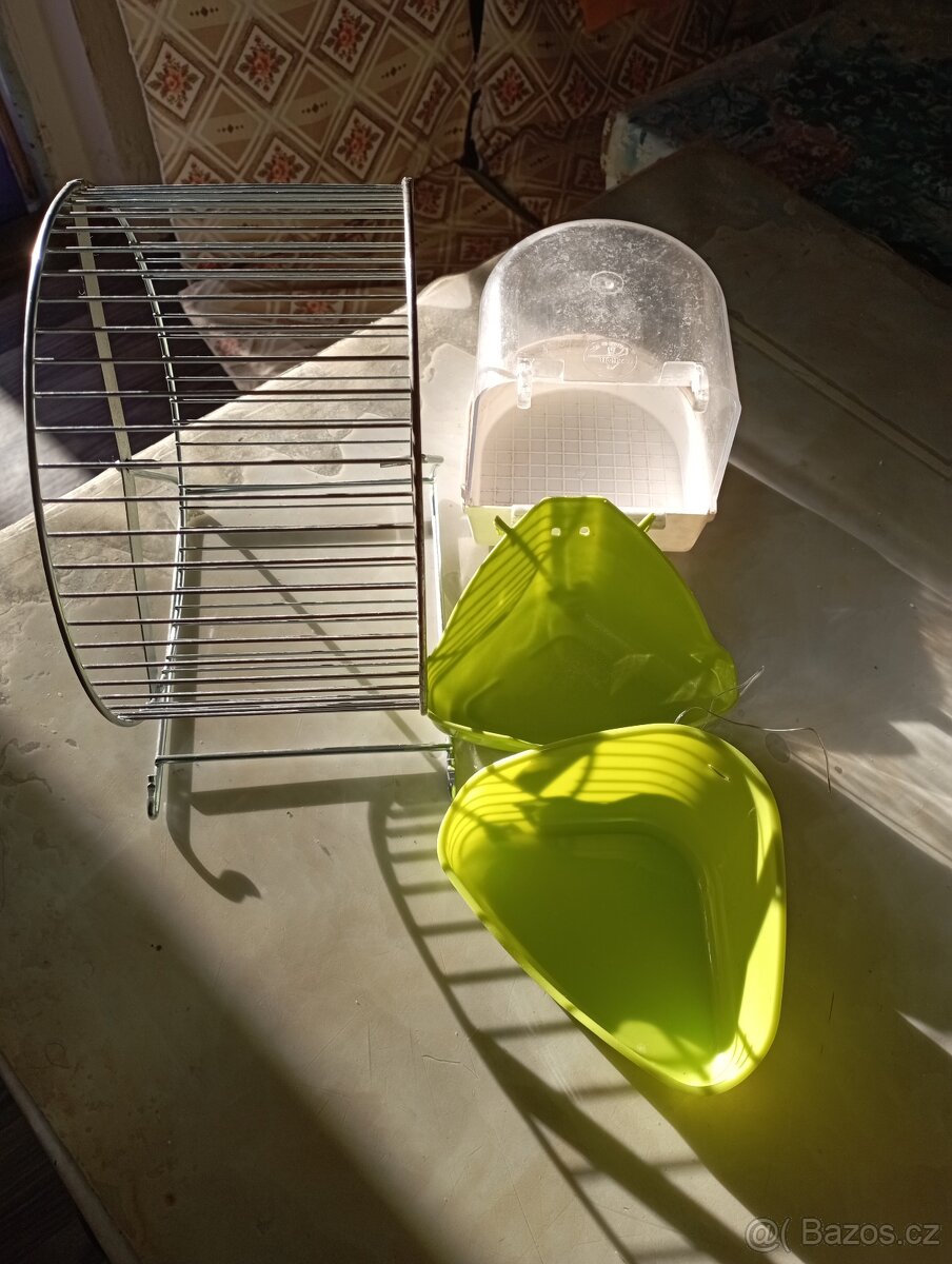 Potkan,osmák,veverka,andulka,papoušek-potřeby NOVÉ