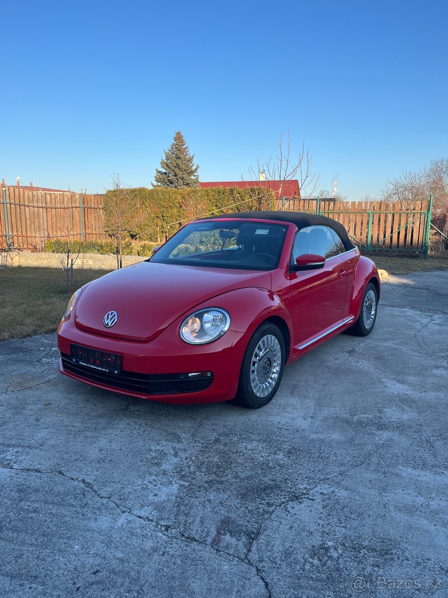 VW BEETLE CABRIO 2.5i 125kW AUTOMAT 78tkm