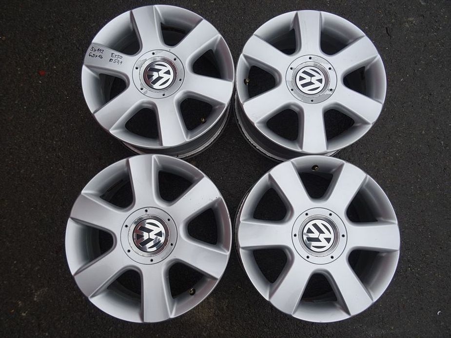 Alu disky origo Volkswagen, 16", 5x112, ET 50, šířka 6,5J