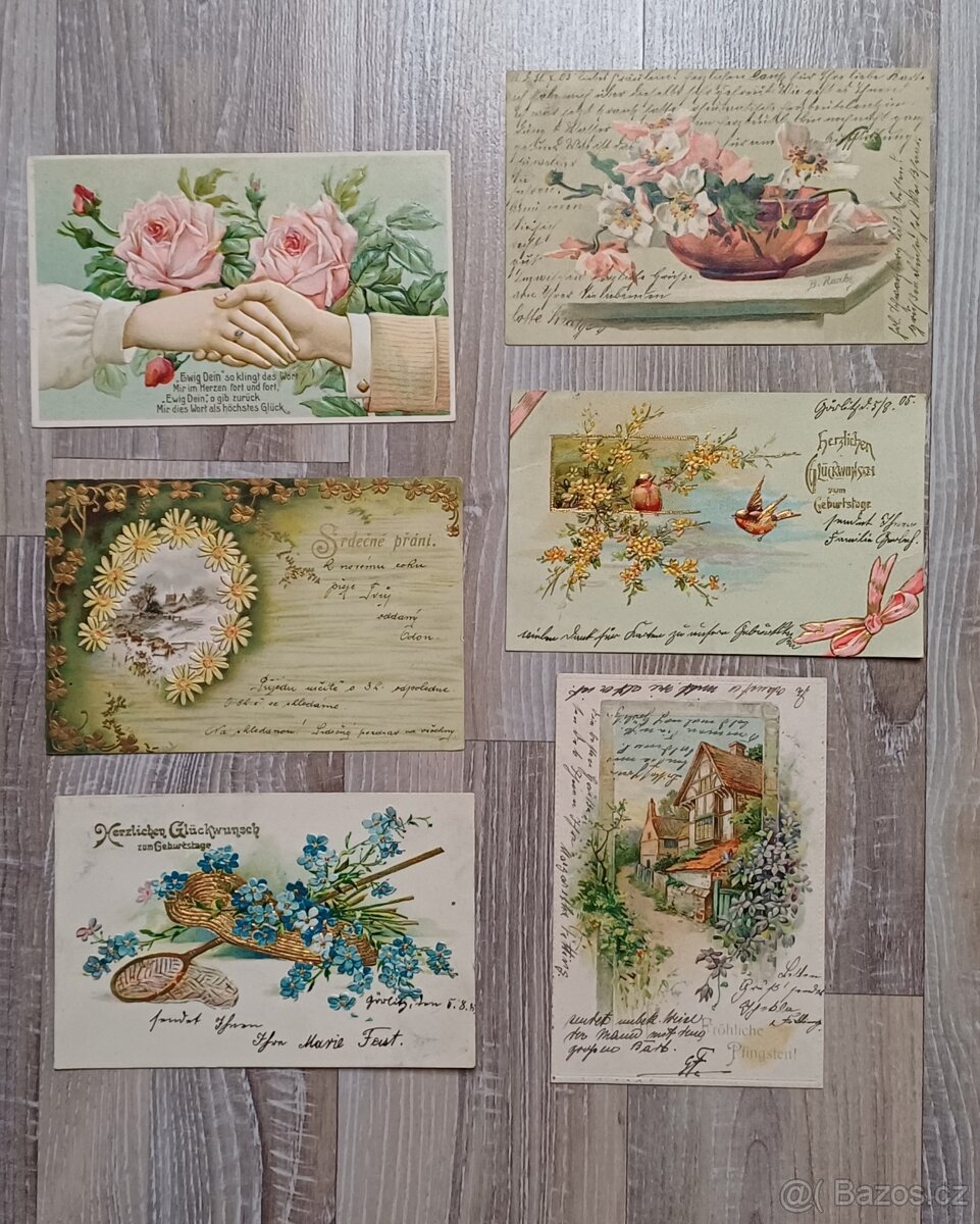 Stare pohledy Přání mix