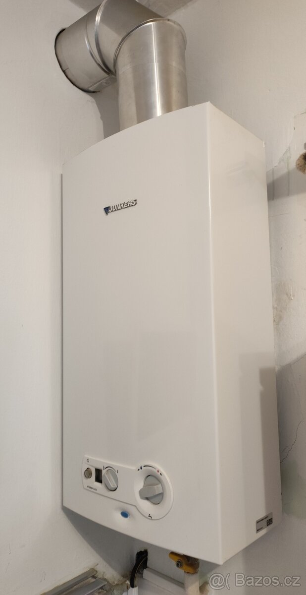 plynový průtokový ohřívač Junkers