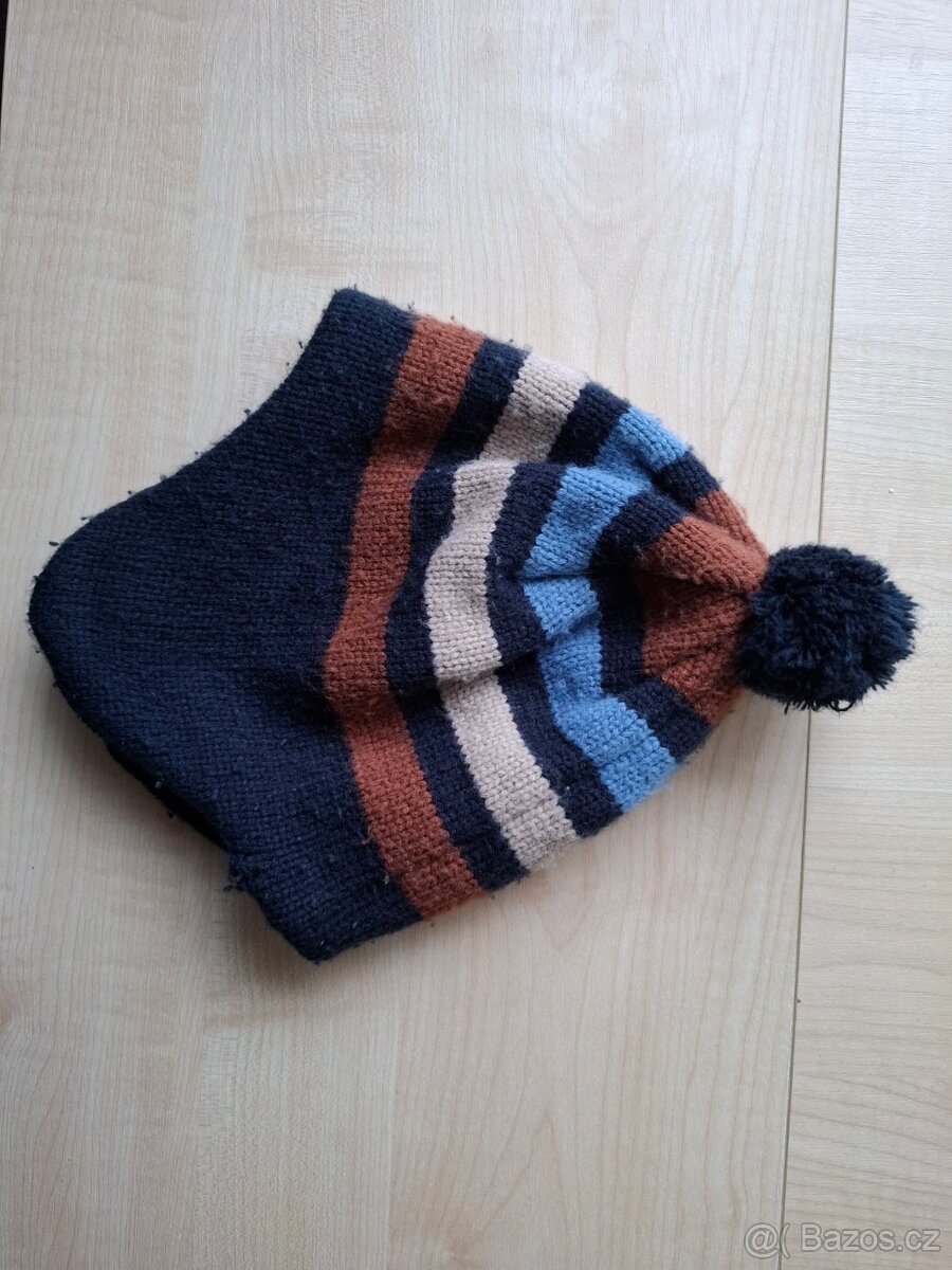 Zimní čepice pro chlapce 4-7 let