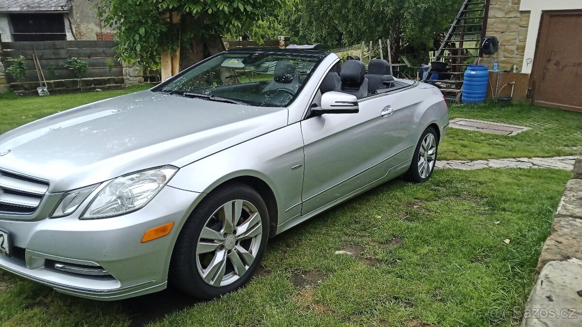 mercedes e cabrio 2012 350i 225kw