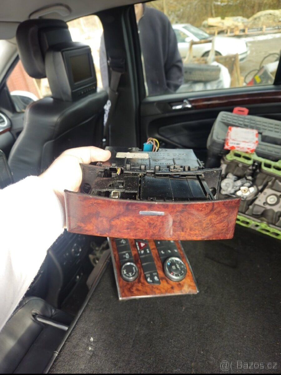 Popelník s dřevěným dekorem Gl X164-ML