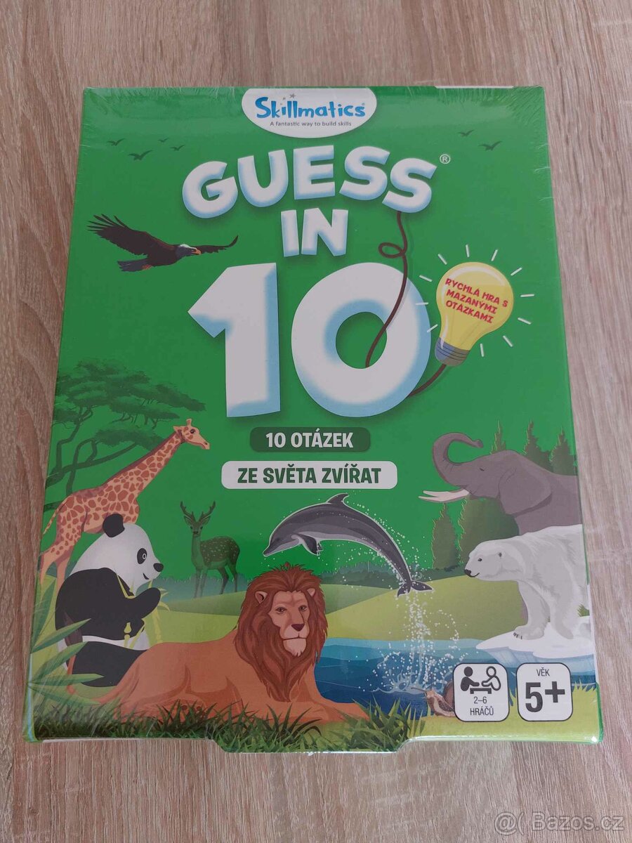 Hra GUESS IN 10 zvířata