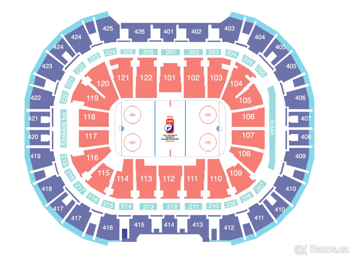 Lístky na hokej 2024 SUI x CAN 19.5.2024