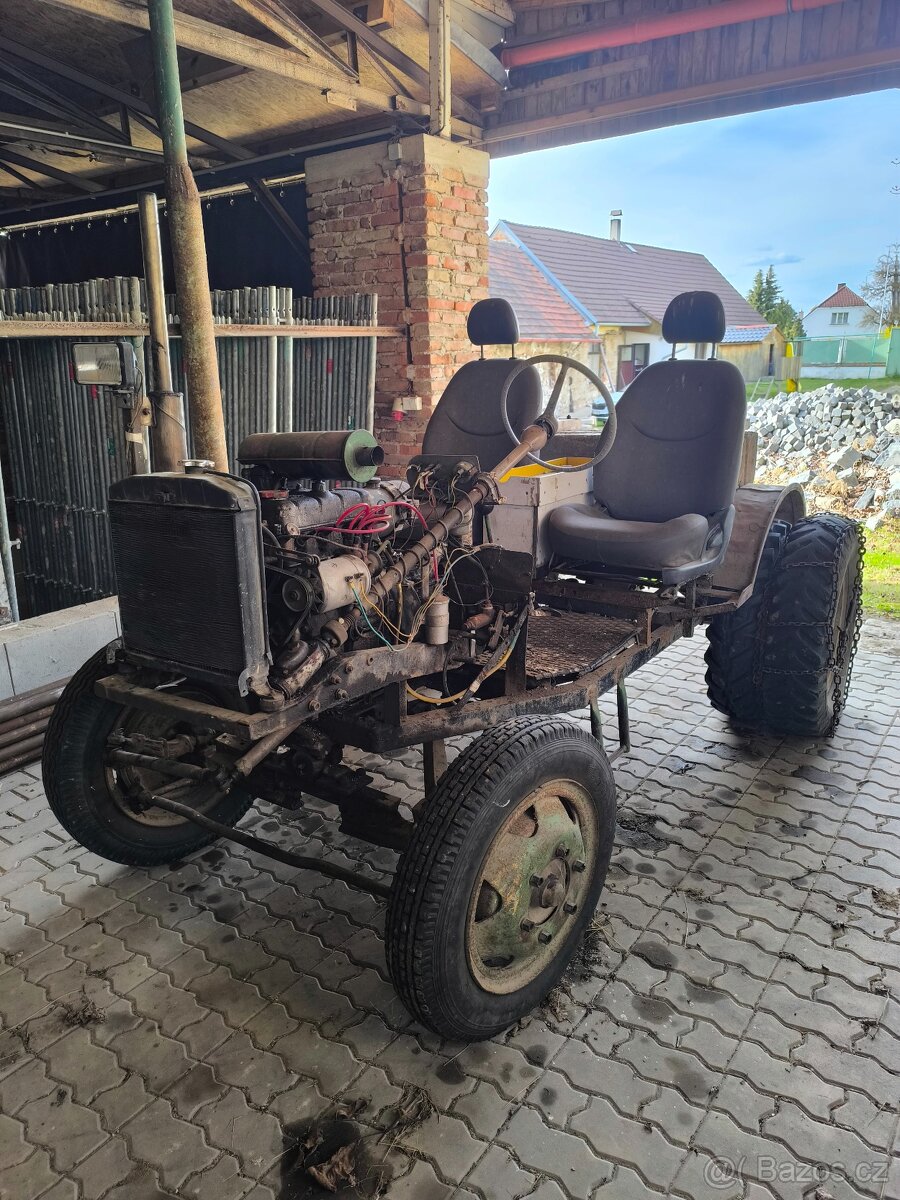 Malotraktor domácí výroby