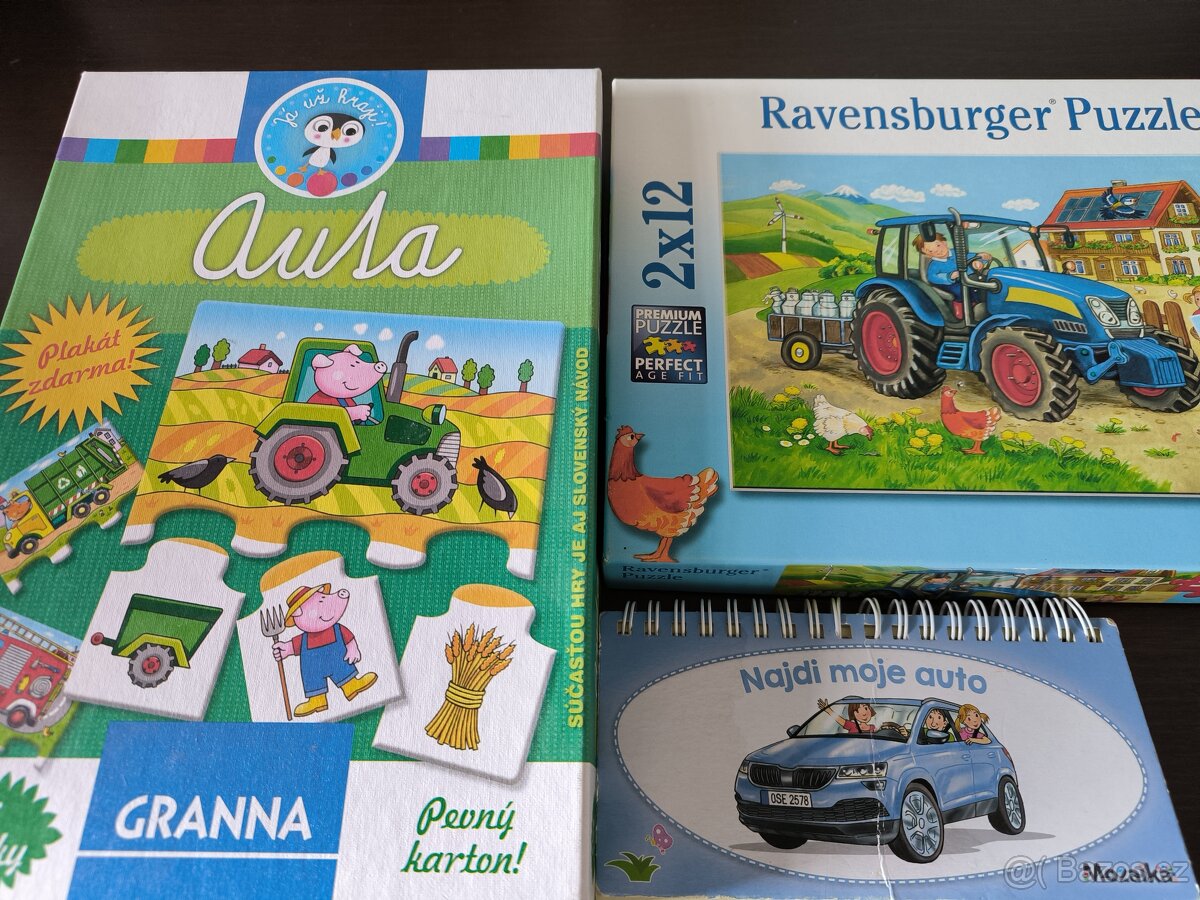 Puzzle auta